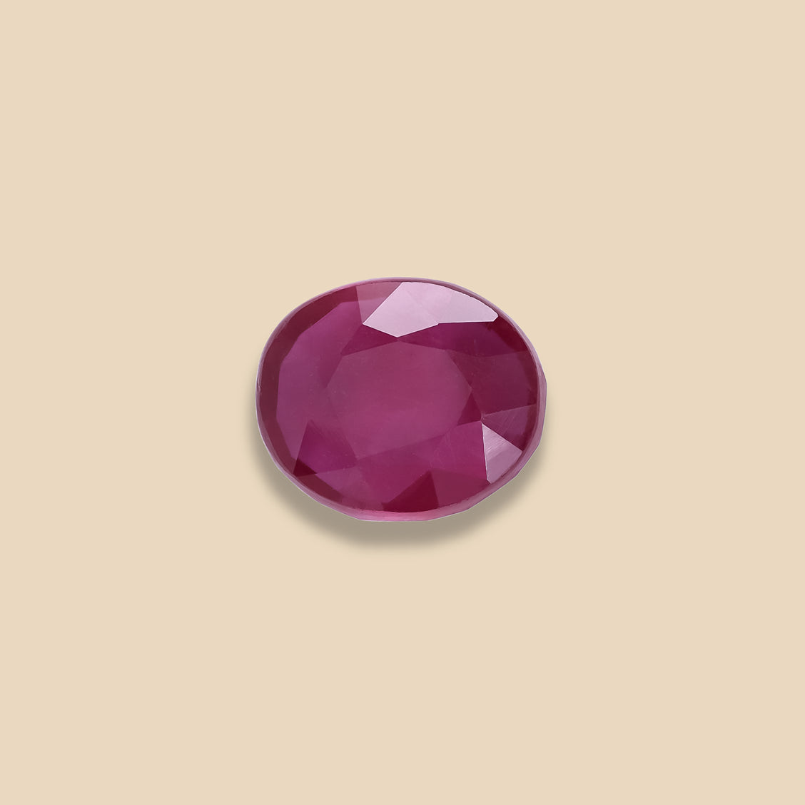 Natural Gemstone: Ruby (Maanik)