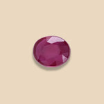 Natural Gemstone: Ruby (Maanik)
