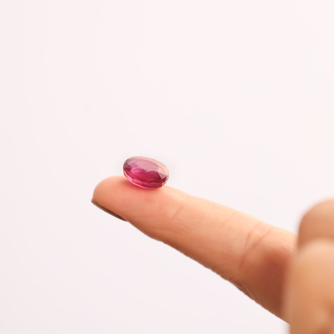 Natural Gemstone: Ruby (Maanik)