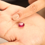 Natural Gemstone: Ruby (Maanik)