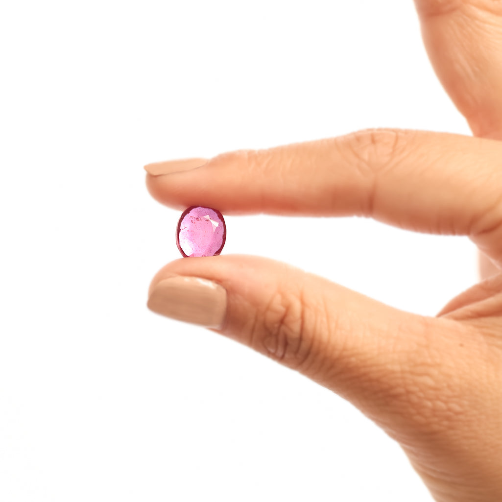 Natural Gemstone: Ruby (Maanik)