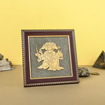Panchamukhi Hanuman Raw Pyrite Frame for Strength & Protection