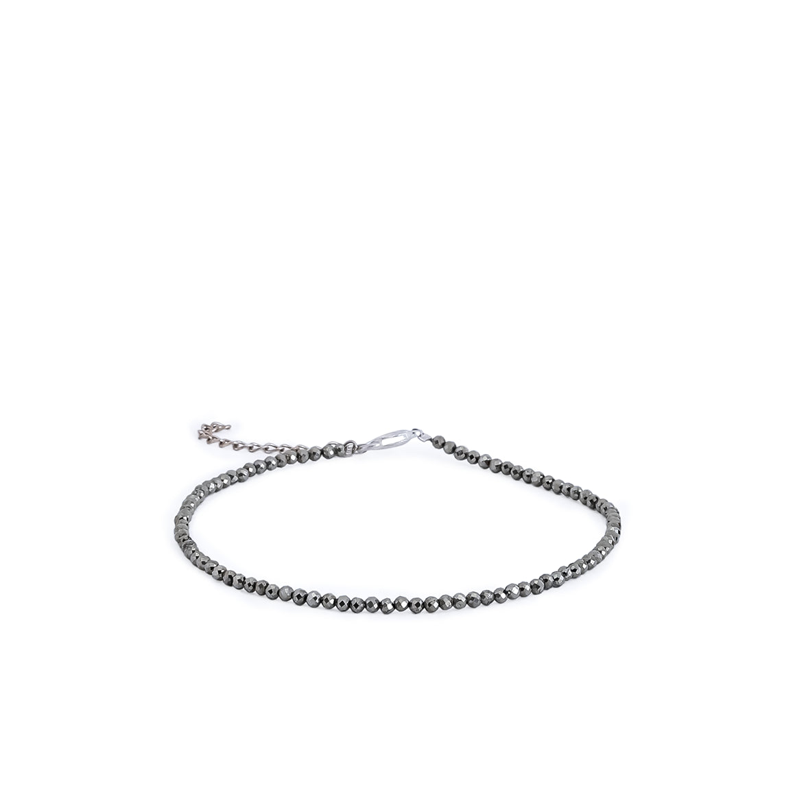 Raw Pyrite Anklet
