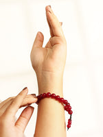 Red Aventurine Stone Bracelet Lifestyle