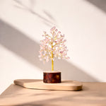 Rose Quartz Crystal Tree