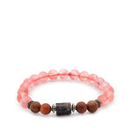 Rose Quartz Bracelet (Vrishayik Rashi) Scorpio