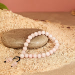 Rose Quartz Stone Bracelet 8mm