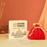Rose Quartz Stone Bracelet by Divine Hindu
