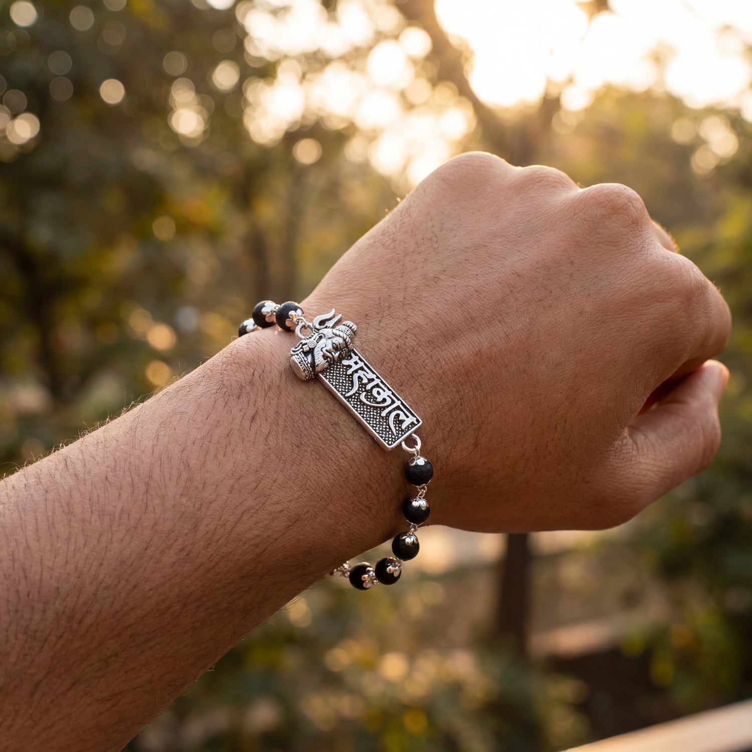Karungali Mahakal Bracelet