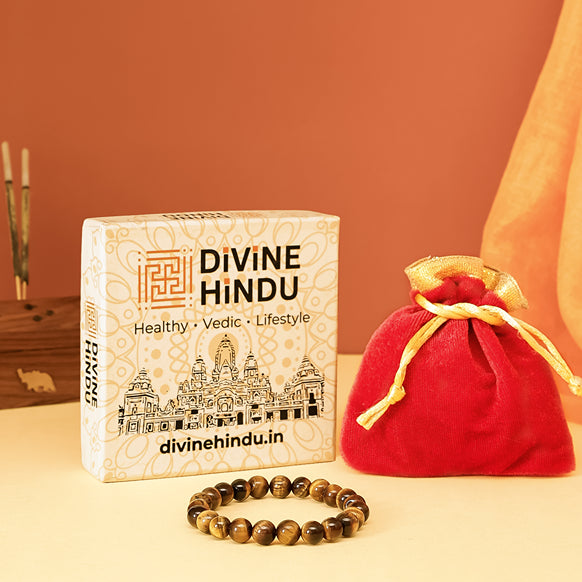 Tiger Eye Bracelet by Divine Hindu