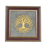 Tree of Life Raw Pyrite Frame | Symbol of Growth, Connection