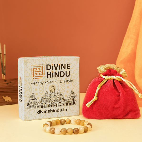 Yellow Aventurine Stone Bracelet by Divine Hindu
