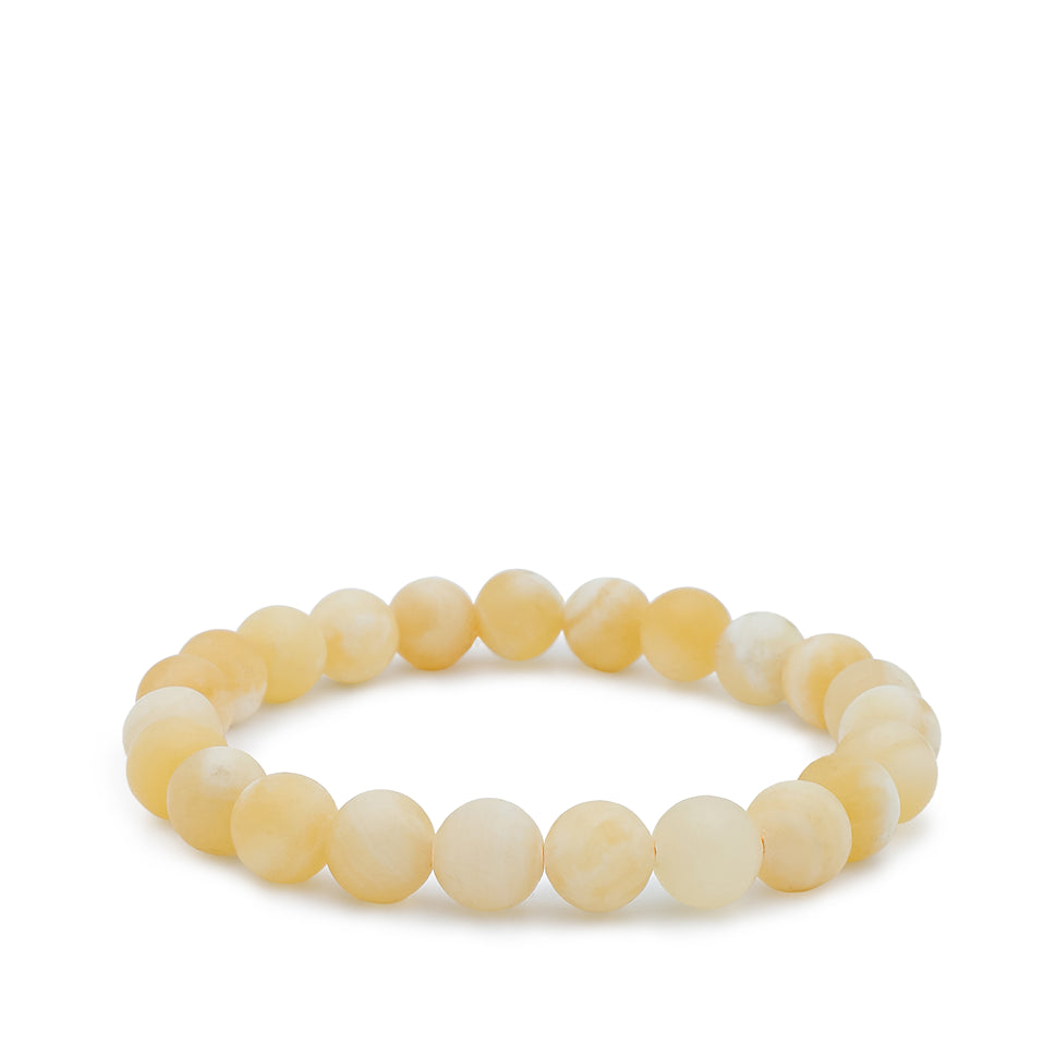 Yellow Calcite Stone Bracelet