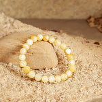 Yellow Calcite Stone Bracelet Creative