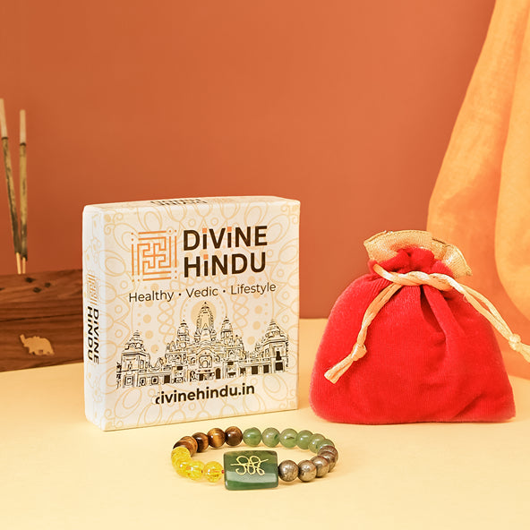 Zibu Money Coin Bracelet by Divine Hindu