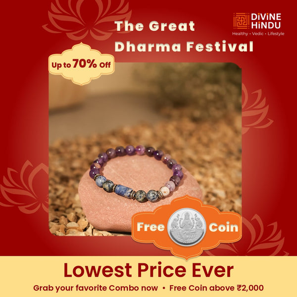 Capricorn (Makar Rashi) Stone Bracelet with FREE Raw Selenite Plate