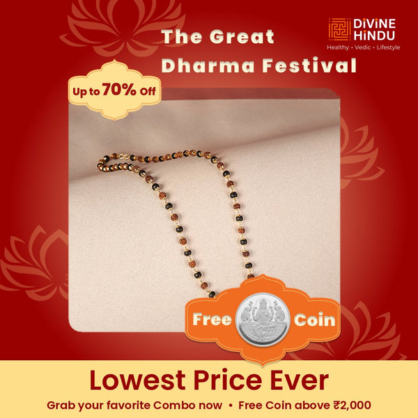 Divine Rudraksha and Karungali with FREE Karungali Bracelet