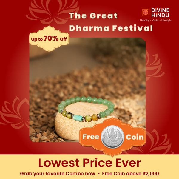 Gemini (Mithun Rashi) Stone Bracelet with FREE Raw Selenite Plate