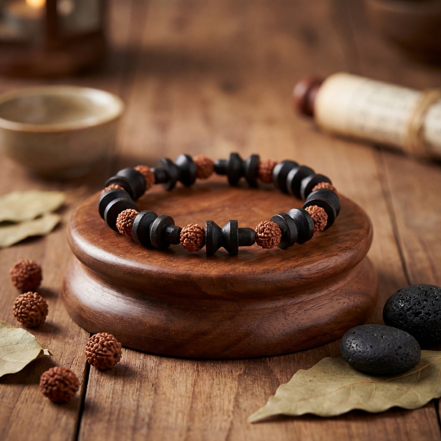 Mahakal Shivling Rudraksha Bracelet