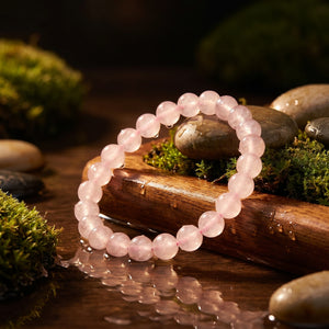 Rose Quartz Stone Bracelet