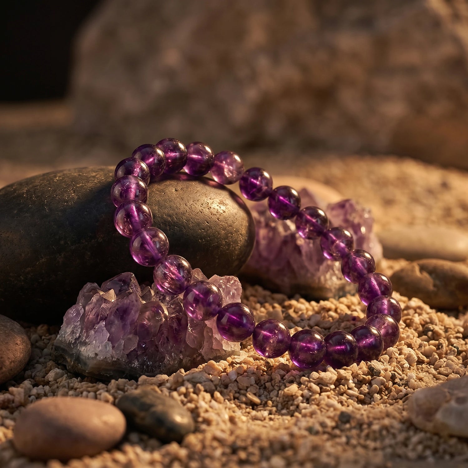 Amethyst Stone Bracelet
