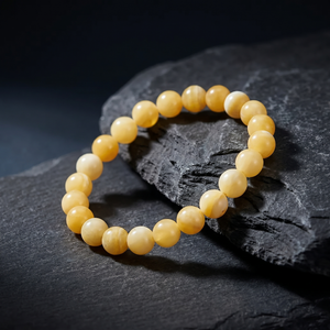 Yellow Calcite Stone Bracelet