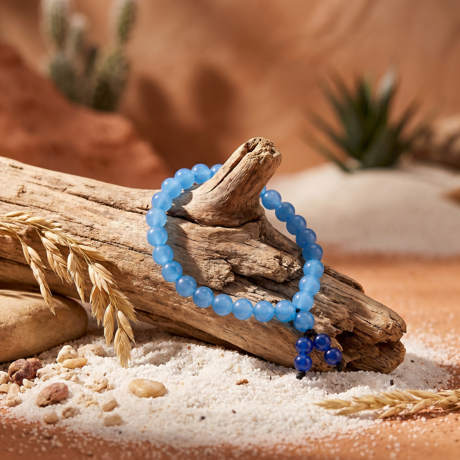 Blue Topaz Stone Bracelet