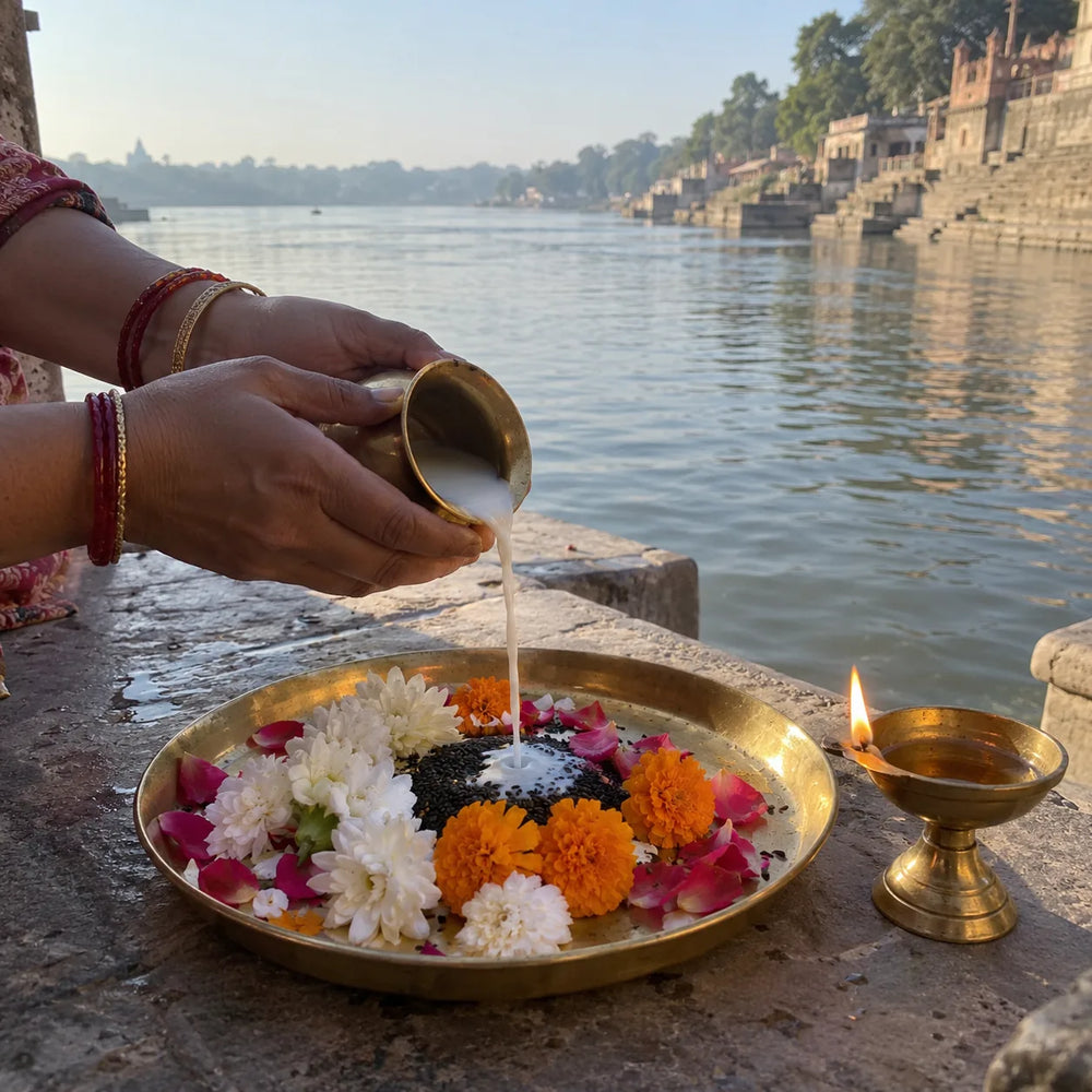 Kaal Sarp Dosh Puja — Narmada Ghats, Chandod