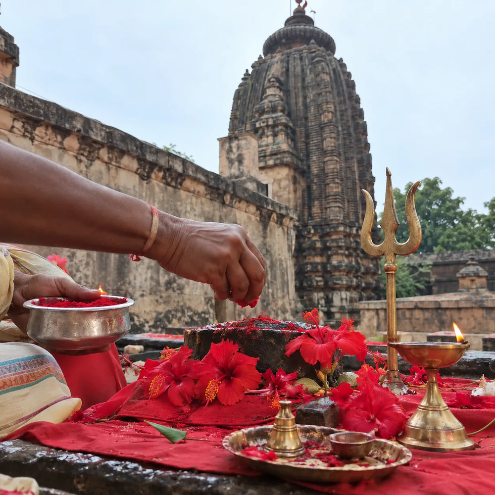 Kumkum Archana — Maa Biraja Devi Temple, Jajpur