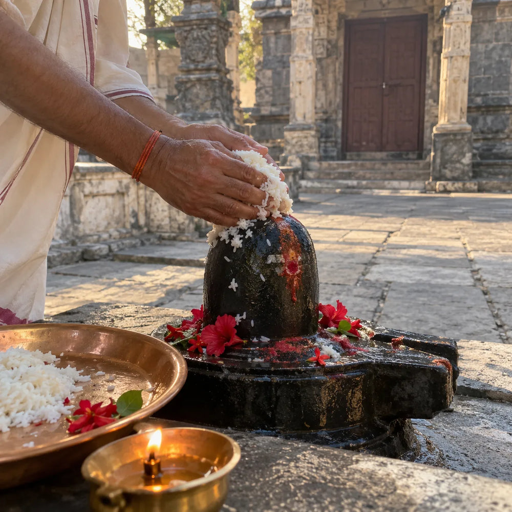 Mangal Angarak Shanti Bhat Puja — Angareshwar Mahadev, Ujjain