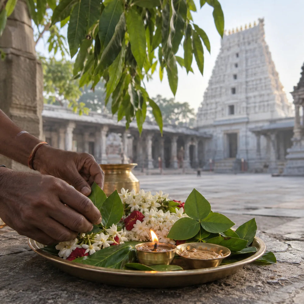 Moolavar Abhishekam — Ekambaranathar Temple, Kanchipuram