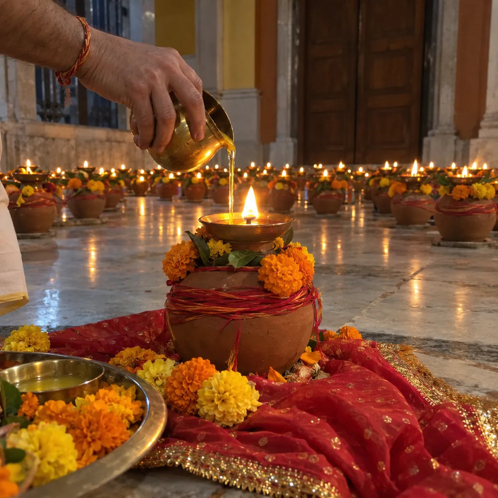Navratri Ghee Jyoti Kalash — Maa Mahamaya Mandir, Ratanpur