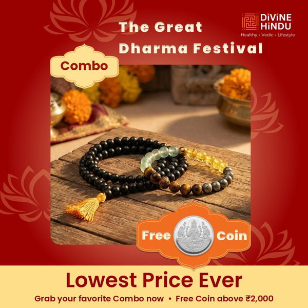 Original Karungali Malai 108-Beads Ebony Wood with Govt. Certified and Money Magnet Bracelet Combo – Wealth & Protection