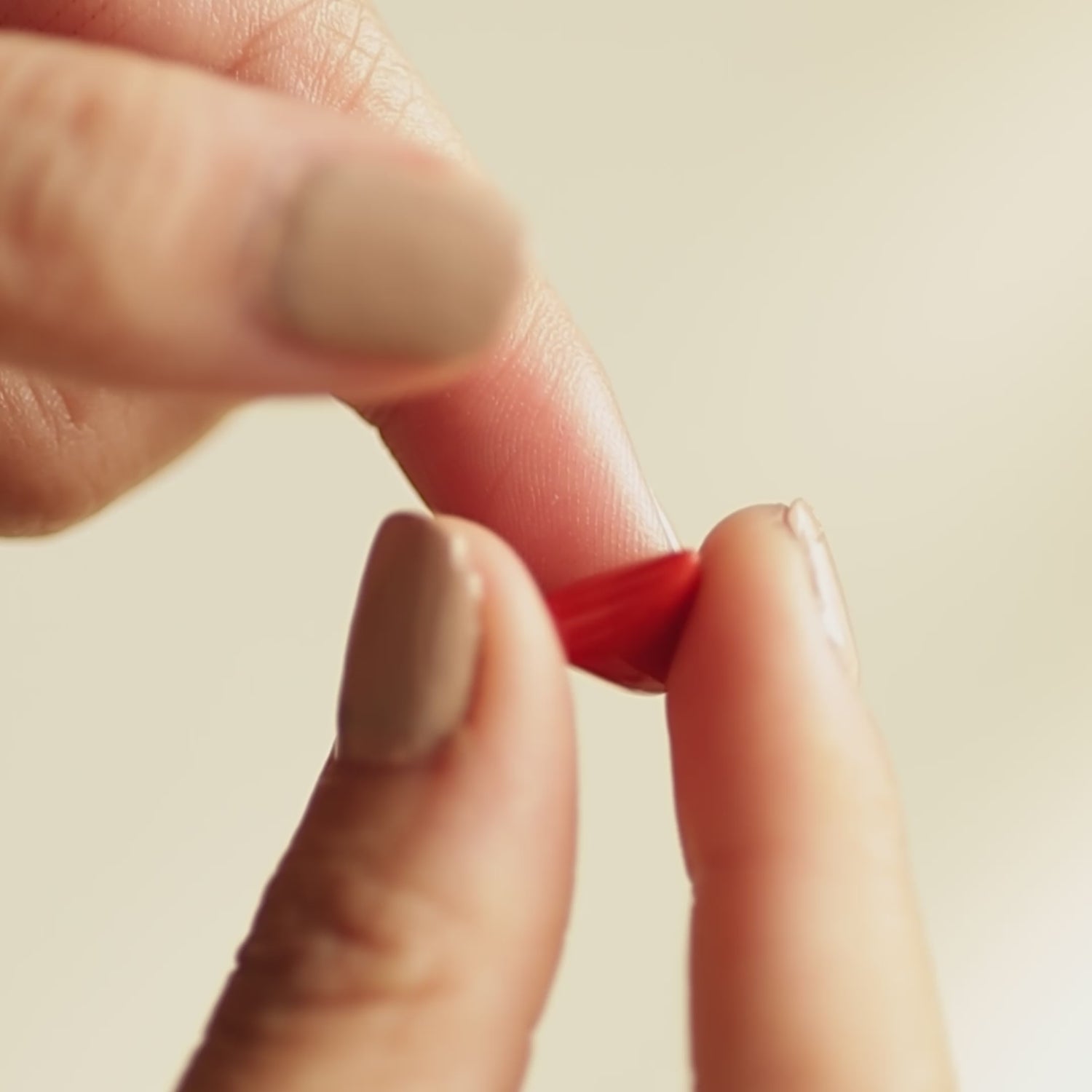 Natural Coral Gemstone (Moonga) Video