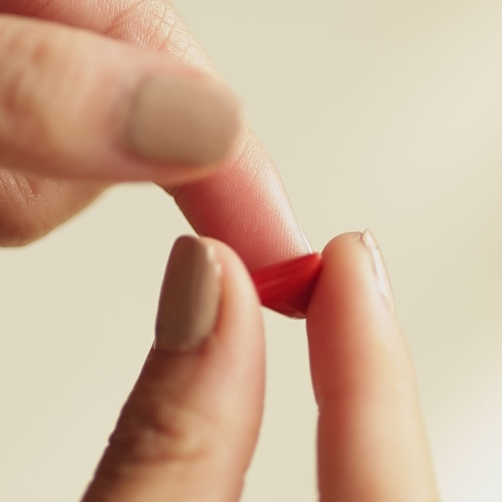 Natural Coral Gemstone (Moonga) Video