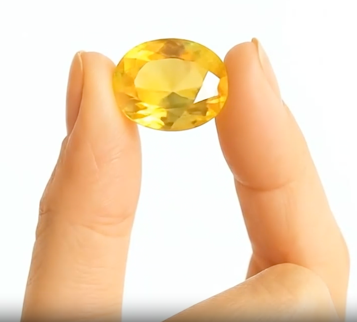 Gemstone: Natural Yellow Sapphire (Pukhraj)