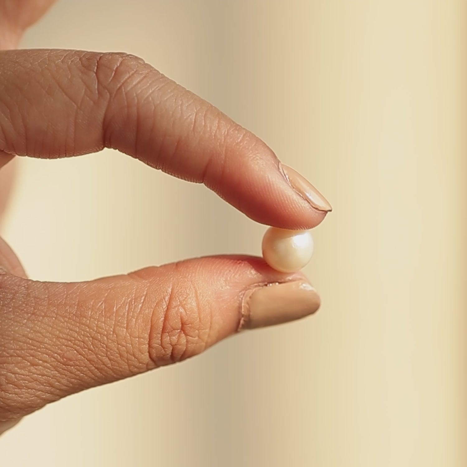 Natural Pearl Gemstone (Moti) Video