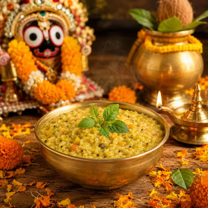 Khichdi Bhog to All 3 Deities