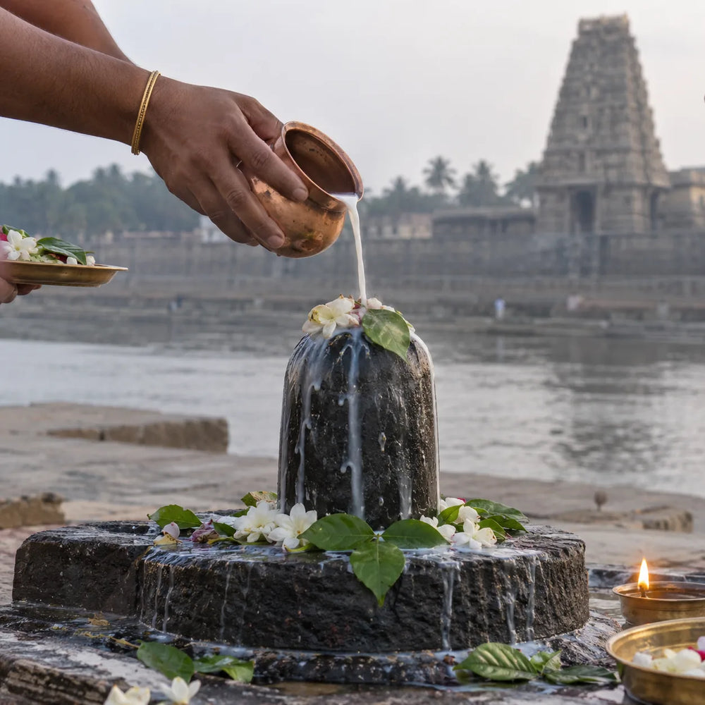 Rudrabhisheka — Srikanteshwara Temple, Nanjangud