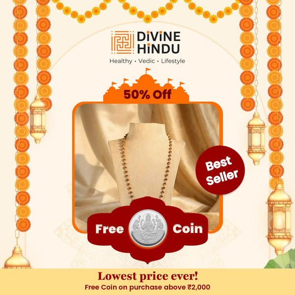 Divine Rudraksha Necklace - 54 Bead