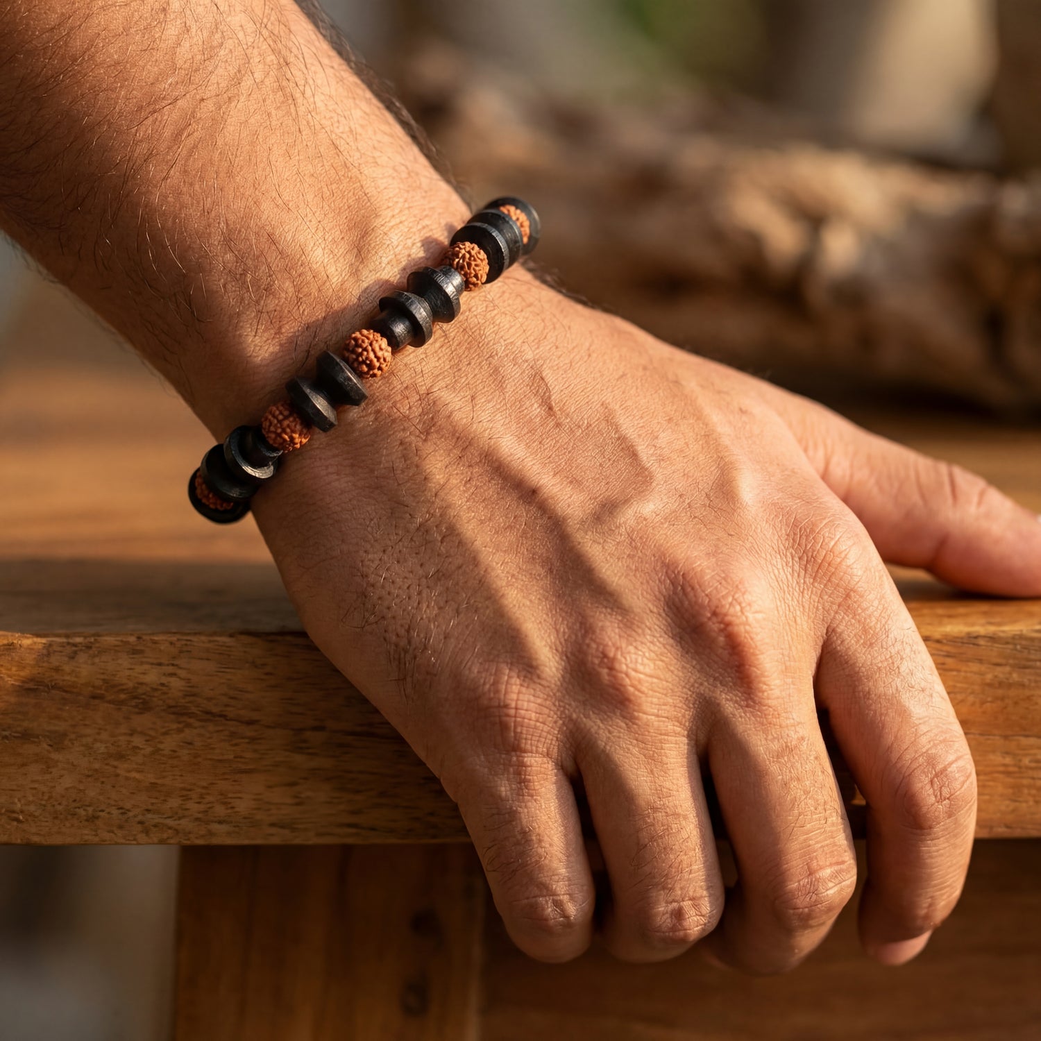 Mahakal Shivling Rudraksha Bracelet