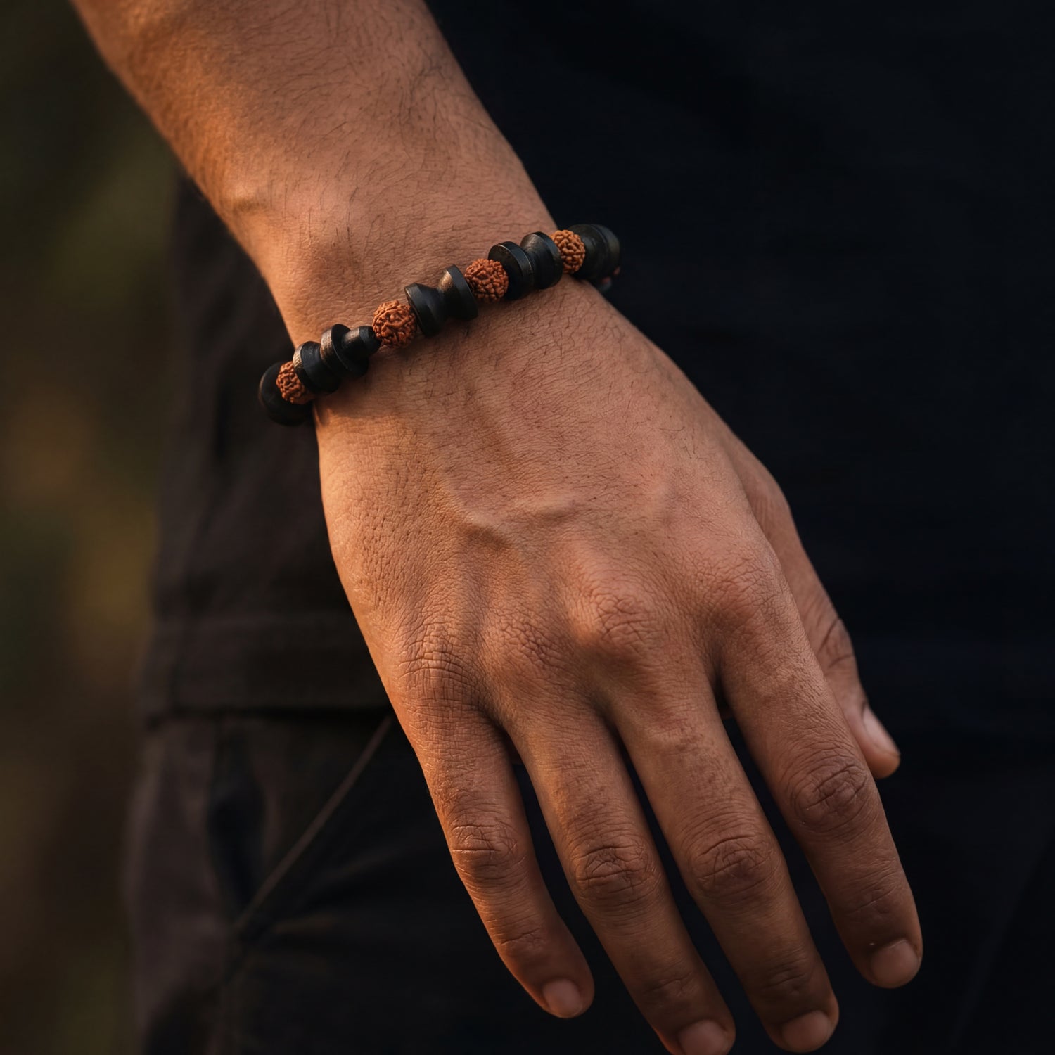 Mahakal Shivling Rudraksha Bracelet